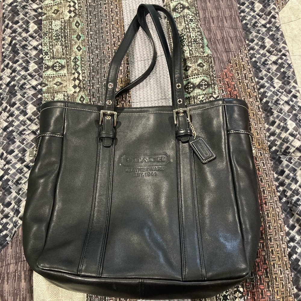 NWOT Black Coach Purse